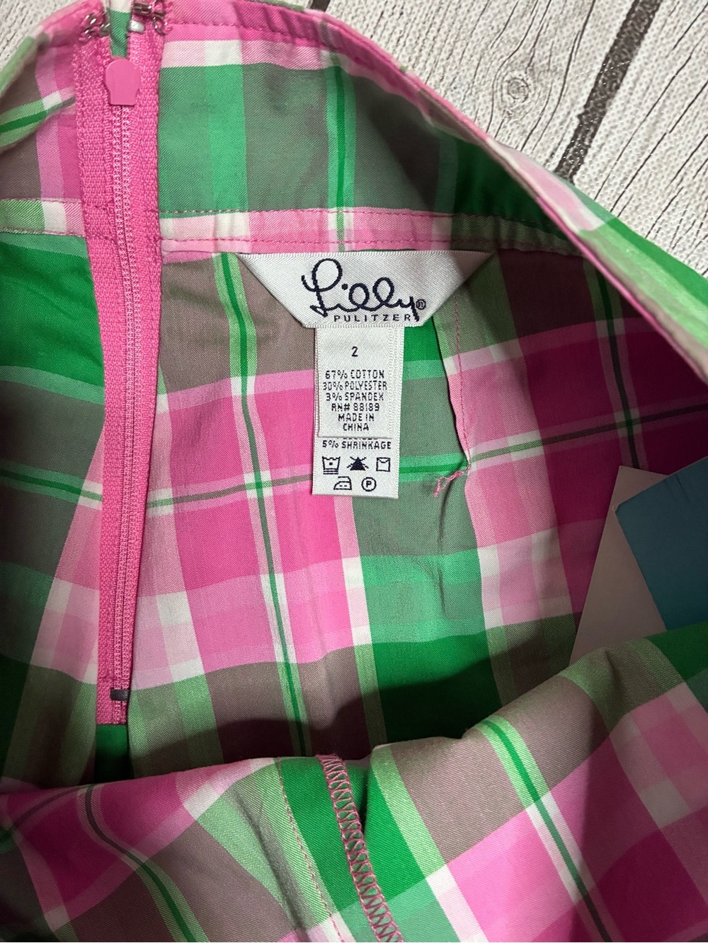 Lilly Pulitzer Vintage/ White Tag “Birdie Skort” - Picture 8 of 13